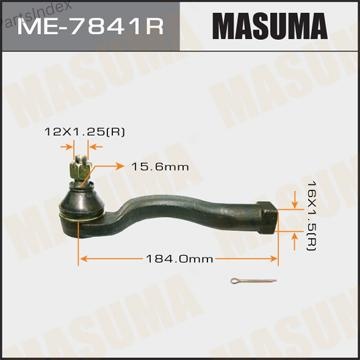 Masuma Наконечник Рулевой Тяги ME7841R