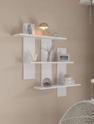 Полка BlumbaX 000012, 84х12.5x84 см, белый