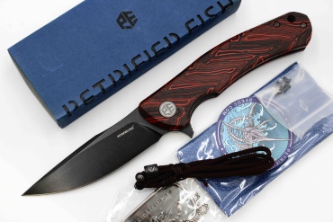 Нож универсальный HYDRABLADES Petrified Fish Warrior PF949R, лезвие: нержавеющая сталь 1 шт