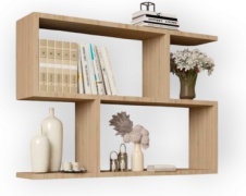 Полка HJ-1597, 68х18x53 см, бежевый