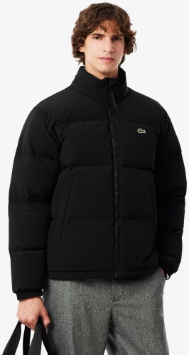 Зимняя куртка LACOSTE черный
