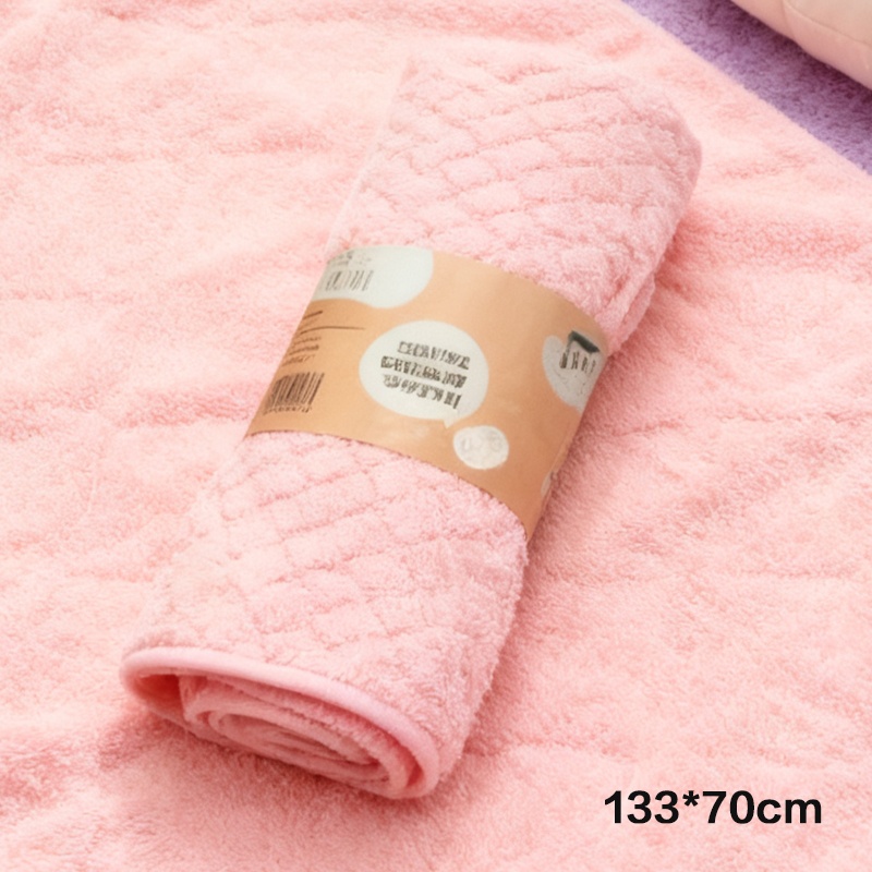 Полотенце 133x70 см, хлопок, полиэстер, 1 шт,