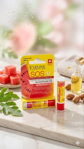 Eveline Cosmetics бальзам Питательно-восстанавливающий бальзам для губ 4.5 г