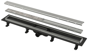 Alcaplast заглушка желоба нержавеющая сталь, Alca Plast APZ20-650 черный 1 шт