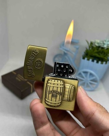 Fashion lighter газовая зажигалка Jack Daniel’s Golden, металлический сплав