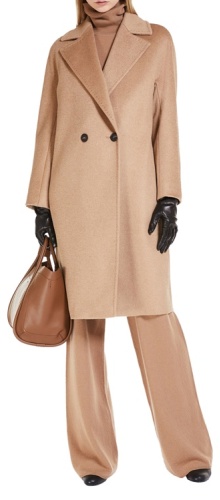 Пальто Max Mara коричневый