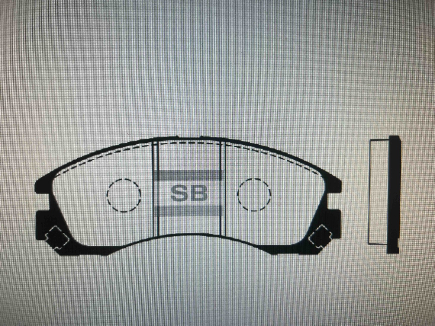 Колодки Sangsin Brake SP1523