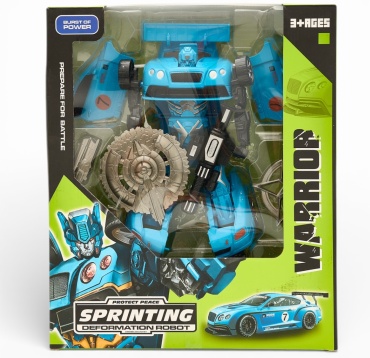 Трансформер Changerobot Sprinting - Голубой, высота 20 см