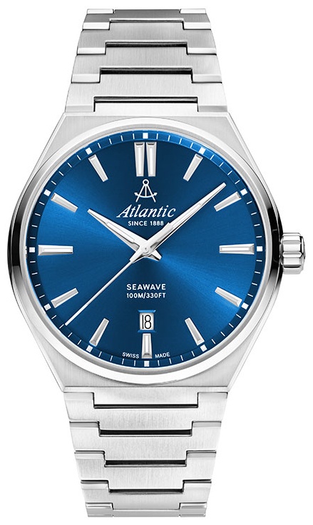 Кварцевые Atlantic 58366.41.51 нержавеющая сталь