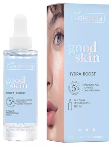 Bielenda сыворотка Good Skin Hydra Boost для лица, для зоны декольте 30 мл