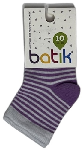 Носки Batik D106 сиреневый 16, 18