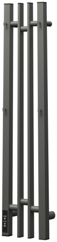 Полотенцесушитель электрический POINT PN20728GB, I-образный 14x80 см