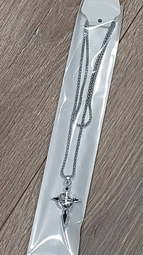 Цепь Stainless Steel длина 60 см нержавеющая сталь без вставок