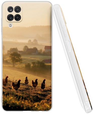 Чехол Mcover для Samsung Galaxy A12 рисунок