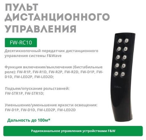 Пульт управления FW-RC10