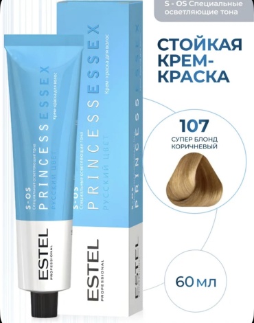 ESTEL PROFESSIONAL Essex S-OS 107 крем-краска 60 мл