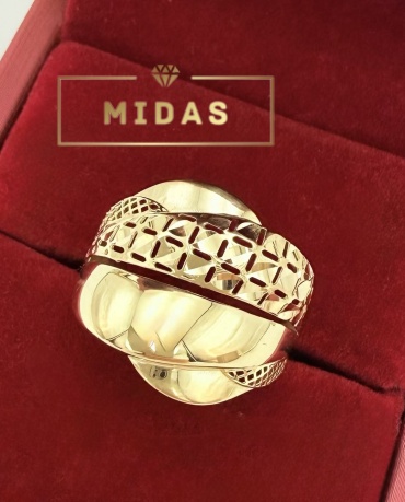 MIDAS 0018185 размер 19.5 вес 2.06 г золото, без вставок