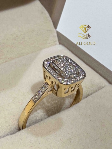 ALI GOLD 585 проба размер 17.5 вес 2.11 г золото, фианит