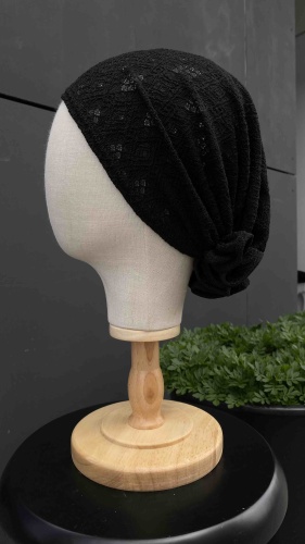 Чалма Turban style размер универсальный, черный