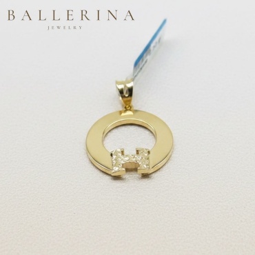 Подвеска Ballerina Jewelry B6789 вес 2.23 г золото, без вставок