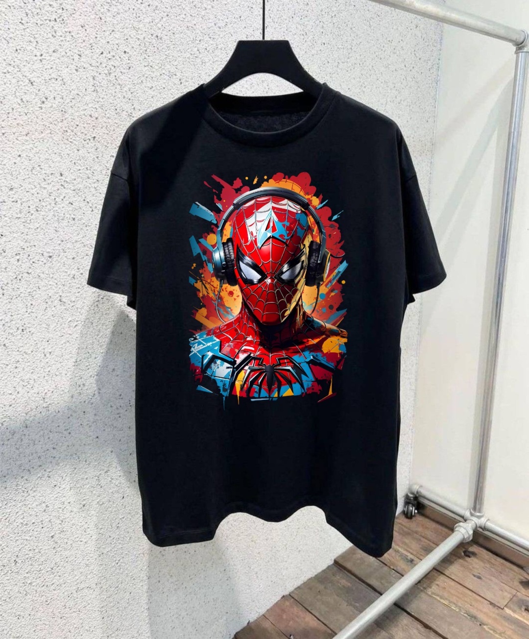 Футболка Человек-паук Spider-Man TMH_TREND.KZ TMH_TREND.KZ черный
