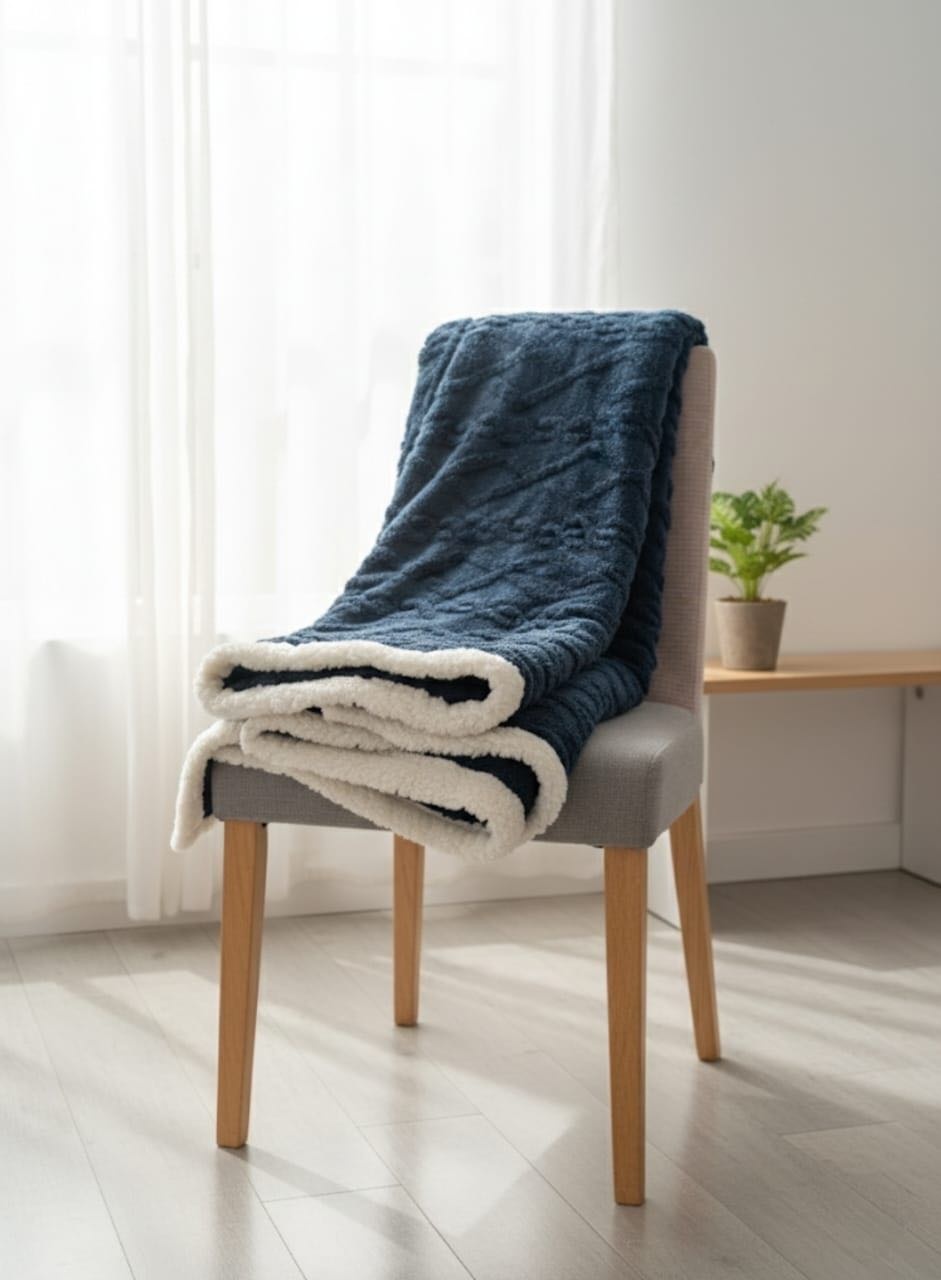 Одеяло LOBRUN Dark Blue 150x200 см всесезонное