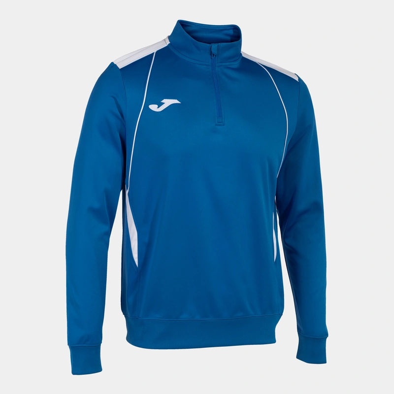 Свитшот JOMA однотонный белый, светло-синий