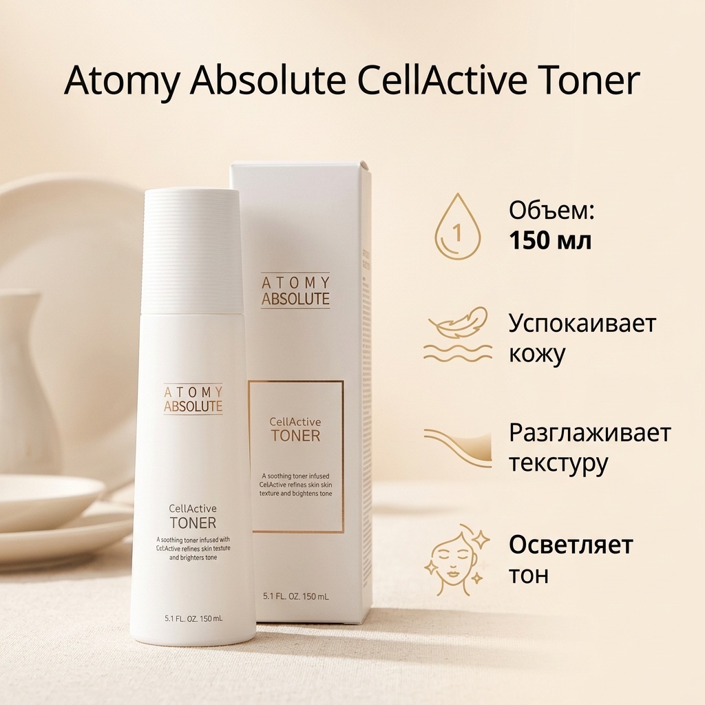 Atomy тонер Absolute CellActive Toner 150 мл