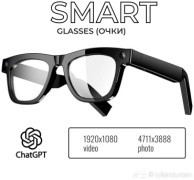Смарт-очки 30410332_081679475 черный