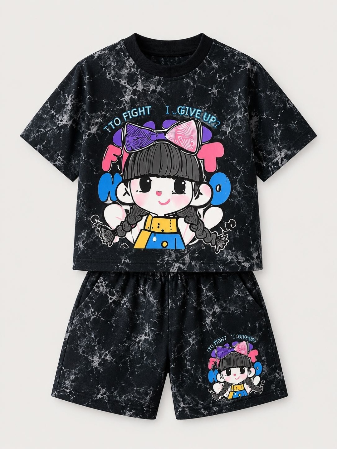 Комплект Kuromi серый