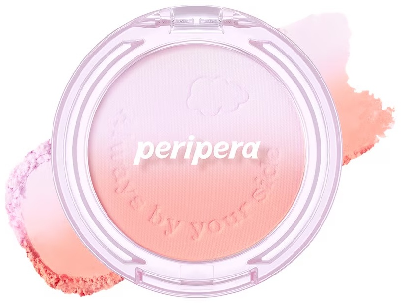 PERIPERA Pure Blushed Custom Cheek румяна 02 Fluffy Peach