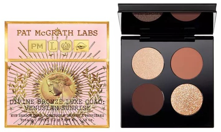 PAT McGRATH LABS тени прессованные Divine Bronze Luxe Quad Venusian Sunrise