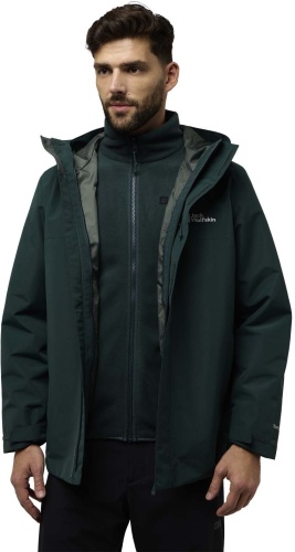 Демисезонная куртка Jack Wolfskin зеленый