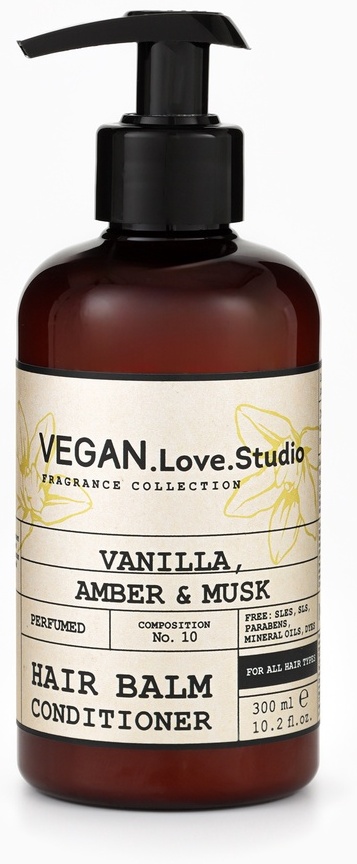 VEGAN.Love.Studio бальзам "Vanilla, Amber, Musk" 300 мл