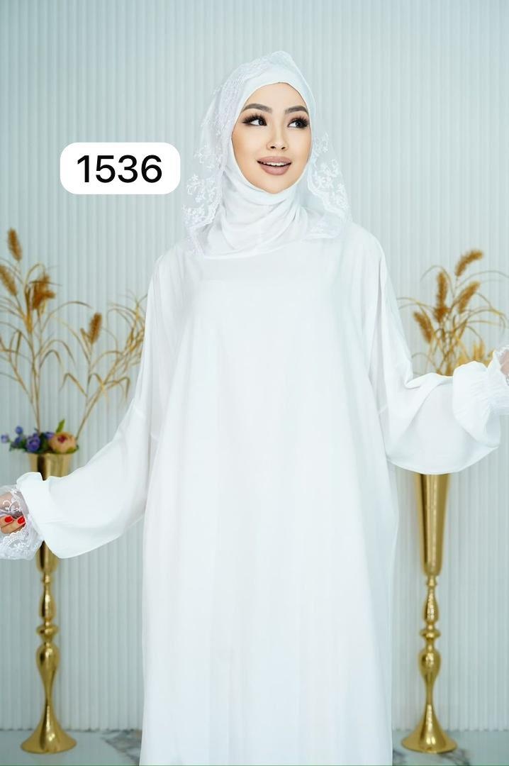 Намазник SAJDA белый