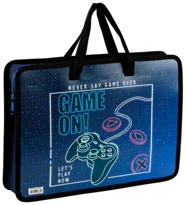 Папка для внеклассных занятий ArtSpace Gamer, А4, синий