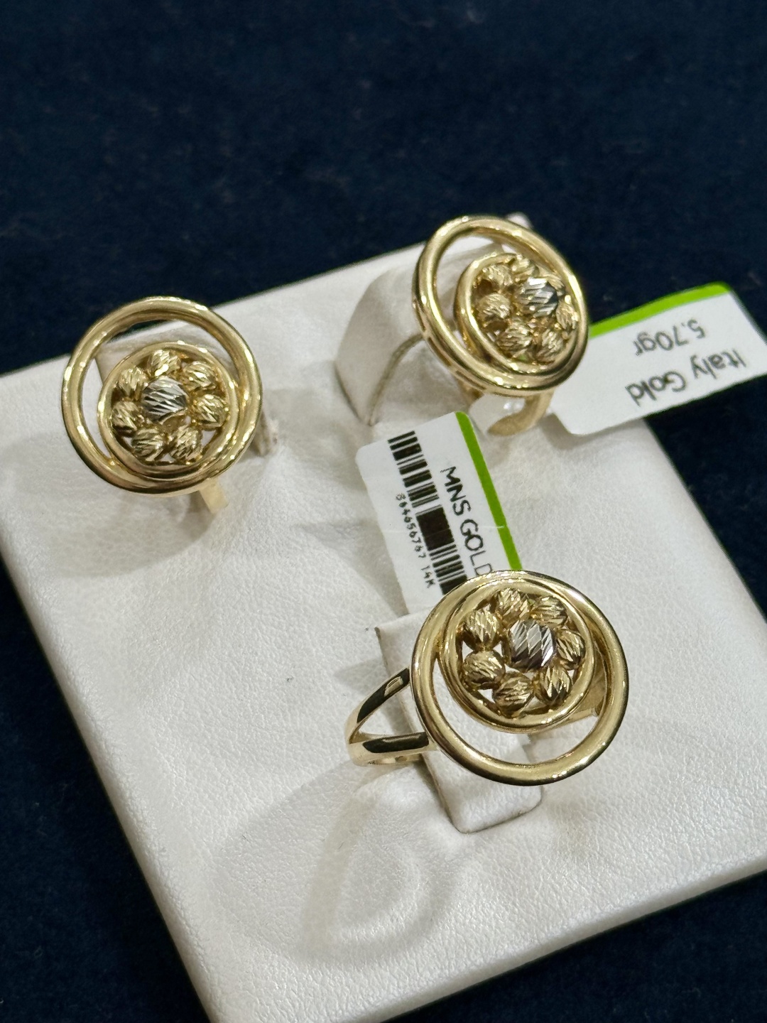 Italy Gold К57036019 вес 9.3 г золото, без вставок