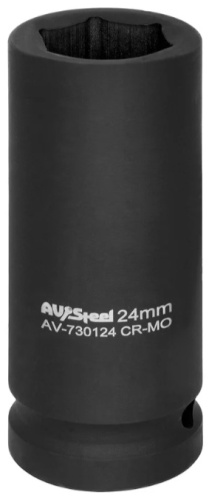 AV Steel торцевая головка ударная глубокая 3/4 AV-730124 1 шт
