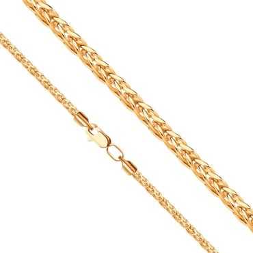 Miras Gold ЦПКЛ30614060 длина 50 см, вес 6.86 г золото, плетение колос