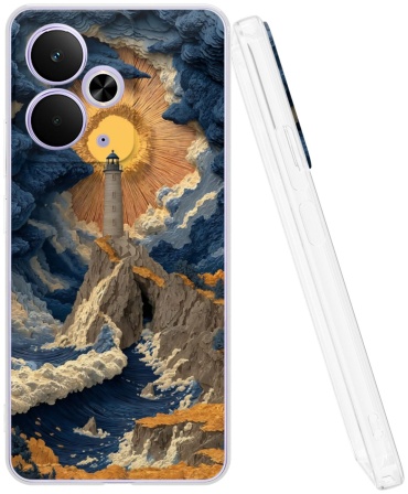 Чехол Mcover для Realme 14T рисунок