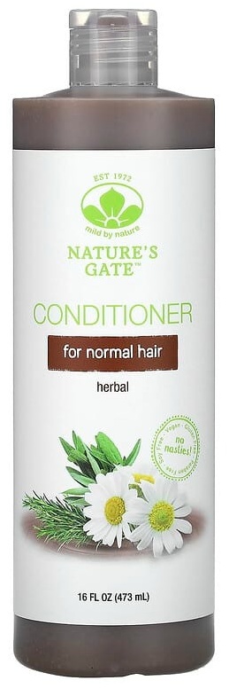 Mild By Nature Nature's Gate, кондиционер на основе трав, для нормальных волос, 473 мл кондиционер 473 мл