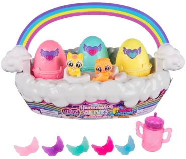 Набор Hatchimals Хэтчималс игровой набор 3 яйца в корзинке