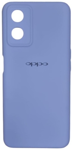Чехол No Name для OPPO A76 сиреневый
