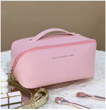 107beauty косметичка искусственная кожа розовый 12X23 см