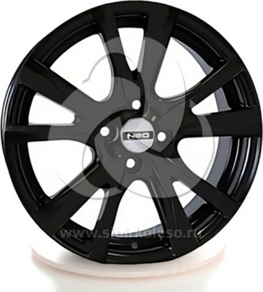 Tech-Line 574 BL 54.1 6x15/4x100 D54.1 ET45 4 диска черный, серебристый, графит