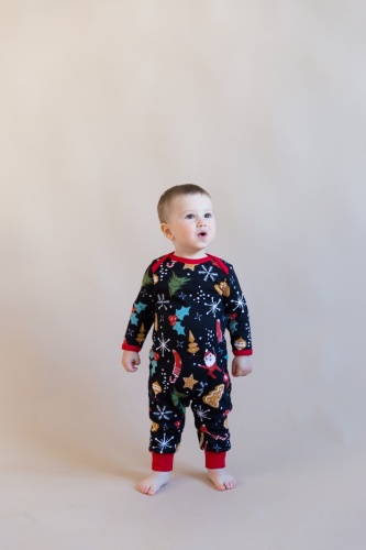 Комбинезон Baby Boom черный, красный