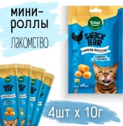 Triol рулетики курица, тунец 40 г