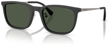 Armani Exchange солнцезащитные очки прямоугольные однотонные