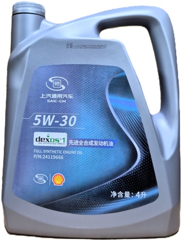 Синтетическое SAIC-GM SAIC-GM 5W-30 4 л