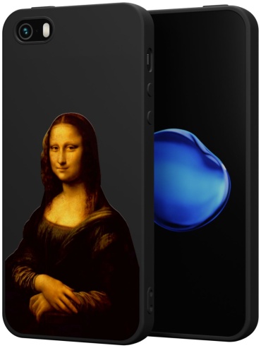 Чехол Mcover для Apple iPhone 5, iPhone 5S, iPhone SE рисунок